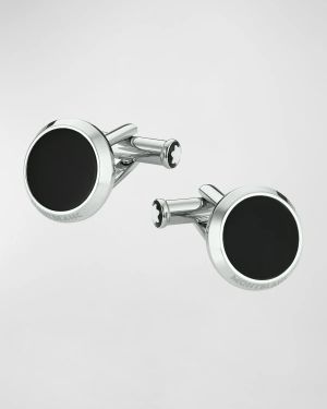 Meisterstück Onyx-Inlay Cuff Links