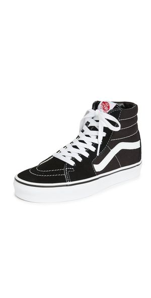 Vans UA Sk8 High Top Sneakers Black/Black/White M 5/ W 6.5