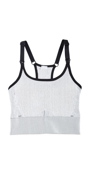 Ingrid & Isabel Active Seamless Nursing Bra Black/White Combo L