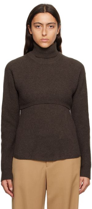 WOOYOUNGMI Gray Layered Turtleneck