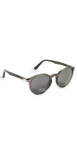 Persol 0PO3171S Sunglasses Taupe Grey Transparent One Size