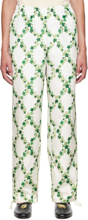 Tanner Fletcher White Ivy League Lounge Pants
