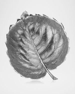 Small Hazelnut Leaf Decorative Accent