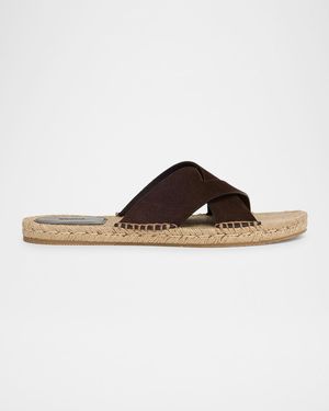 Men's Panarea Suede Espadrille Sandals