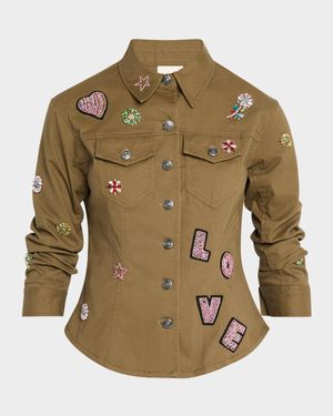 Canyon Ditsy Love Scrunched Jacket