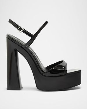 Arlene Patent Leather Platform Sandals