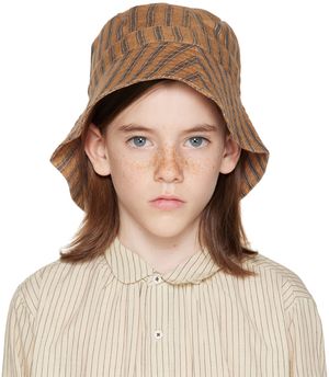 Caramel Kids Tan Cedrus Bucket Hat