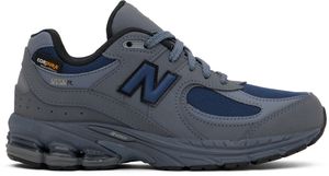 New Balance Big Kids Gray & Blue 2002R Sneakers