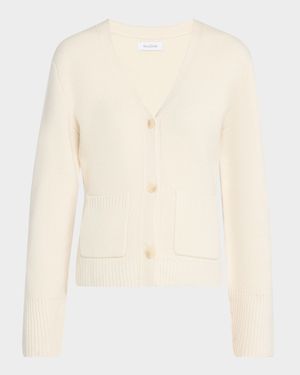 Button-Down Cashmere Cardigan