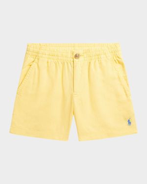 Boy's Pony Embroidered Shorts, Size 2-7