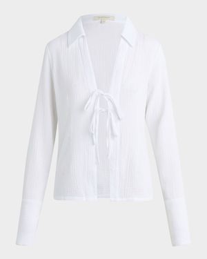 The Tied and True Gauze Top