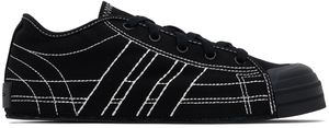 Y-3 Baskets basses Nizza noires