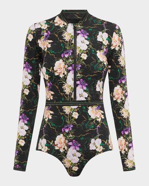 Carmen Rashguard One-Piece Swimsuit