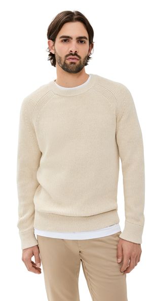 NN07 Jacobo Cotton Sweater Ivory XXL