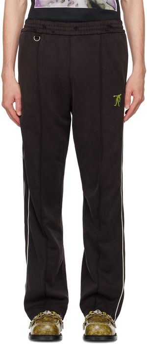 doublet Pantalon de survêtement noir à image