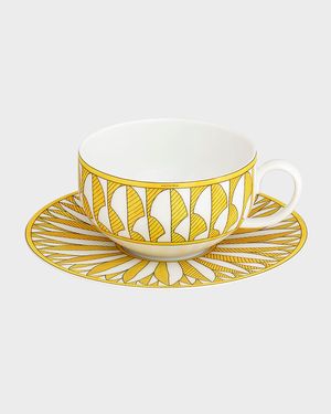 Soleil d'Hermes Tea Cup & Saucer Set