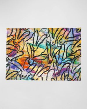 Wonderland Printed Linen Placemat