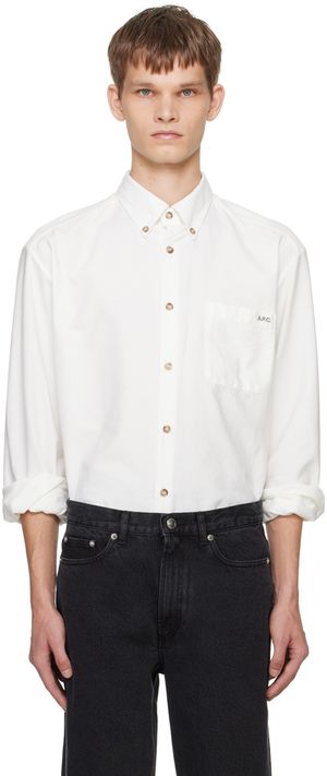 A.P.C. Chemise Mateo blanche