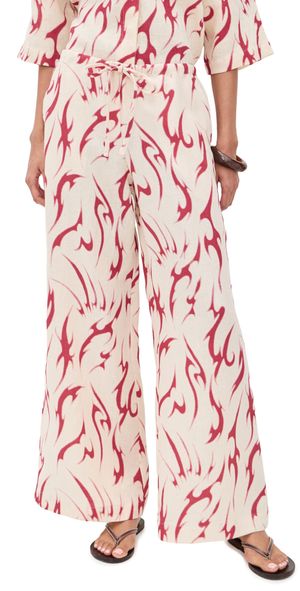 OAS Tribalo Luma Trousers Red S