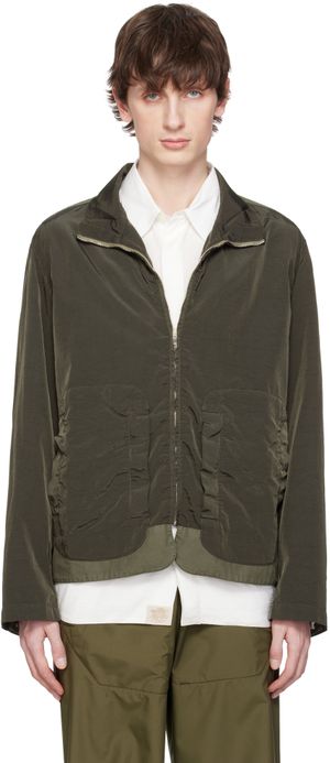 RANRA Khaki Wanderer Canvas Nylon Jacket