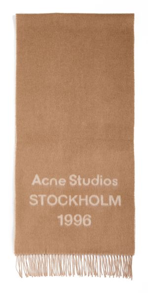 Acne Studios Venus 1996 New Scarf Camel/Ecru One Size