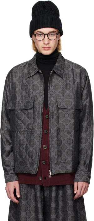 NEEDLES Gray Sport Jacket