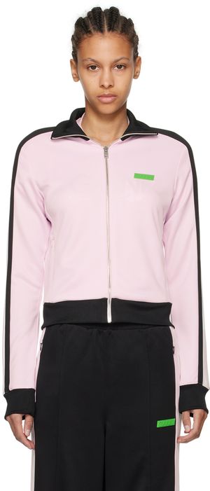 GANNI Pink Sporty Track Jacket