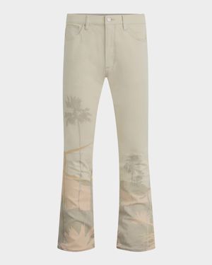 Men's Walker Kick Flare Graphic Print Pants