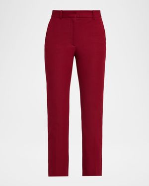 Coleman Cropped Slim Gabardine Pants