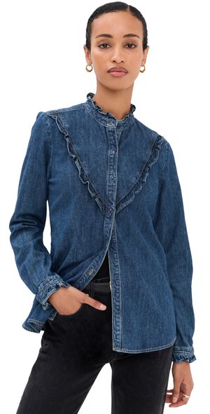 Nili Lotan Marcela Shirt Classic Wash XS