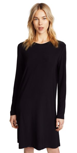 Norma Kamali Kamali Kulture Go Crew Neck Dress Black S