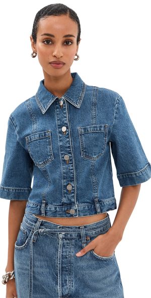 BAUM UND PFERDGARTEN No. 05 Shirt Worn Out Blue 34