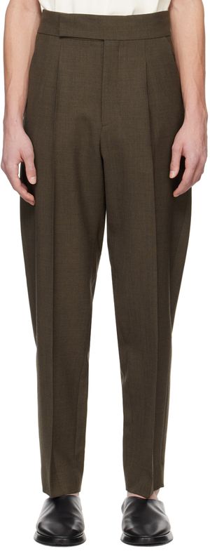 Fear of God Pantalon fuselé brun