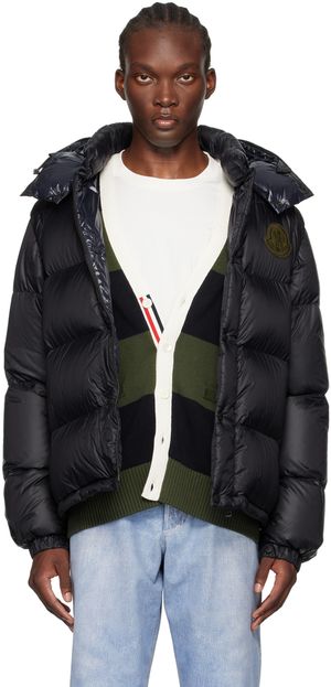 Moncler Navy Cyclone 2-In-1 Down Jacket
