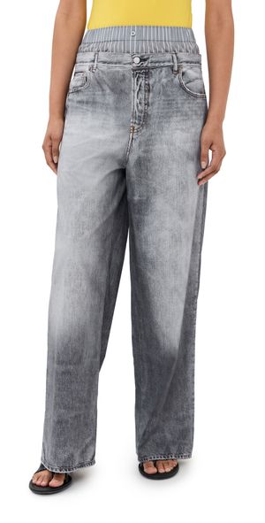 Acne Studios Grey L'oeil Trousers Grey 34