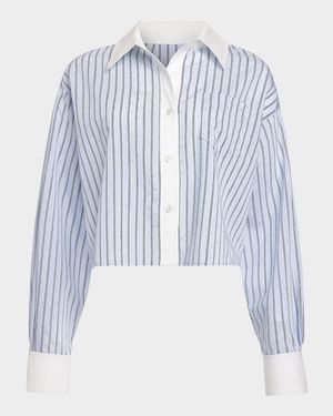Lennox Stripe Long-Sleeve Top