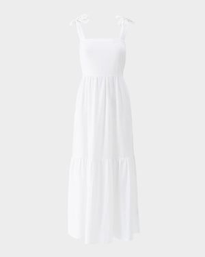 Posie Cotton-Linen Maxi Dress
