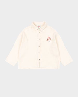 Rosie H-W x Girl's Bella Button-Front Shirt, Size 12M-6