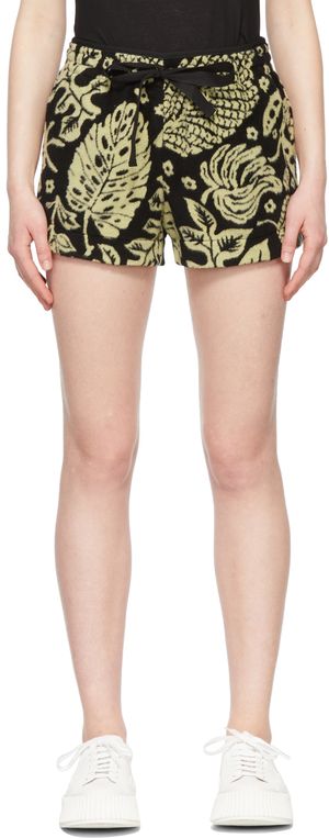 Jil Sander Black Cotton Shorts