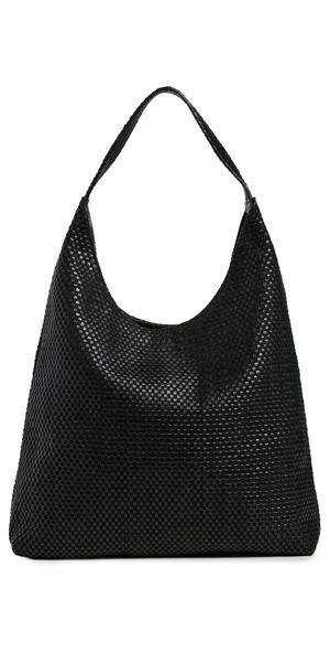St. Agni Lattice Weave Large Tote Black One Size
