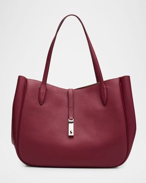 Polo ID Large Leather Tote