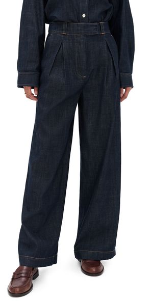 Jenni Kayne Denim Newport Trousers Dark Denim 8