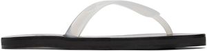 Ancient Greek Sandals Transparent Saionara Jelly Flip-Flops