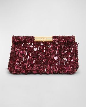 Marlene Sequined Clutch Bag