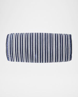 Gent Stripe Round Bolster Pillow
