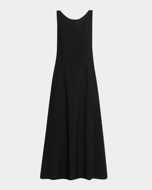 Teza Scoop-Neck Sleeveless Maxi Dress