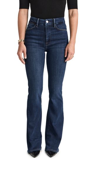 FRAME Petite Le Pixie Super High Flare Jeans Majesty 31