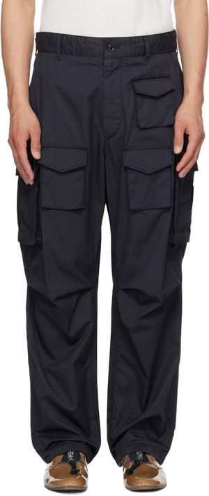 Engineered Garments Navy FA Cargo Pants