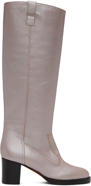 Maryam Nassir Zadeh Purple Norfolk Boots