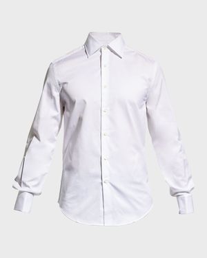 Men's French-Cuff Tuxedo Dress Shirt